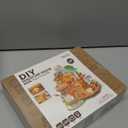 ROBOTIME DIY Miniature House Kit, Mini Wooden Dollhouse Diorama Model, Tiny House Building Kits,Birthday Christmas Craft Hobbies Gift for Teens Kids and FriendsPuppy's Cozy Villa