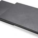 Appliance Caddy Sliding Coffee Maker Tray, 12" Coffee Pot Slider Machine Mat Under Countertop Rolling Tray for Blender Toaster with Smooth Rolling Wheels(1 Pack,Black)