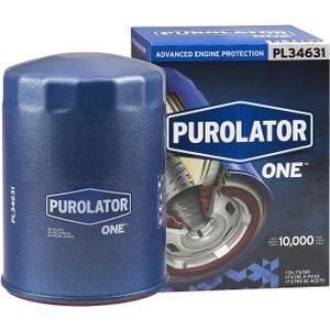 Purolator PL34631 PurolatorONE Advanced Engine Protection Spin On Oil Filter Compatible With Chevrolet C1500, Tahoe, C10, C2500, C3500, Express 3500, K10, K3500, C1500 Suburban, GMC C1500 and Yukon