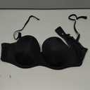 Smart & Sexy Women's Light Lined Strapless Bra (Black) 40B