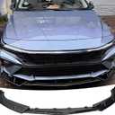 Front Bumper Lip Splitter Spoiler Fit for Hyundai Elantra SE/SEL/Limited/Hybrid 2024 2025 2026 Gloss Black 3pcs Accessories Air Chin Body Kit