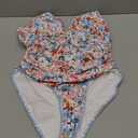 ANRABESS Women One Piece Swimsuits Tummy Control Slimming Bathing Suit Push Up V Neck Swimwear 2026 Beach Vacation Clothes (Medium, Floral Print)