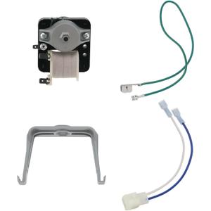 1 Set Refrigerator Evaporator Fan Motor 12002744 Compatible with Whirlpool AP4009649 1174059 12002744VP 67003917 67006515