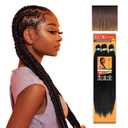 Sensationnel X-pression pre-stretched braiding hair - 3x braid 58 inch all kanekalon flame-retardant synthetic braid for box braids and twists (1 pack, 3T2/30/27)