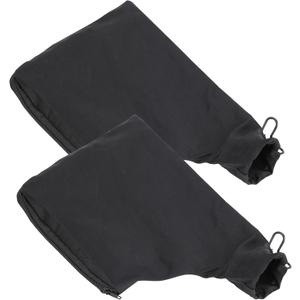 2 Pcs Table Saw Miter Saw Dust Bag Black Dust Collection Bag for Miter Saw 255 Model with Zipper and Wired Adjustable Stand Dust Bag for Belt Sander Parts Diagonal Saw Miter Saw Accessories