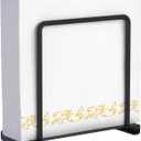 Napkin Holder for Table, Metal Napkin Holder for Kitchen Dining, Standing Paper Napkin Storage for Table Countertop, Black