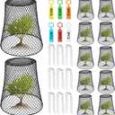 12Pcs Chicken Wire Plant Covers Protectors from Animals, Garden cloches Plants Cages Outdoor, Garden Protection from Animals, Keep Animals Out (XL)