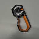 6-Stage Knife Sharpener - Premium Kitchen Knife Sharpeners - Adjustable Handheld Manual Knife Sharpeners for Kitchen Knives, Scissor and Chef Knife.Easy for beginners to use (ORANGE)