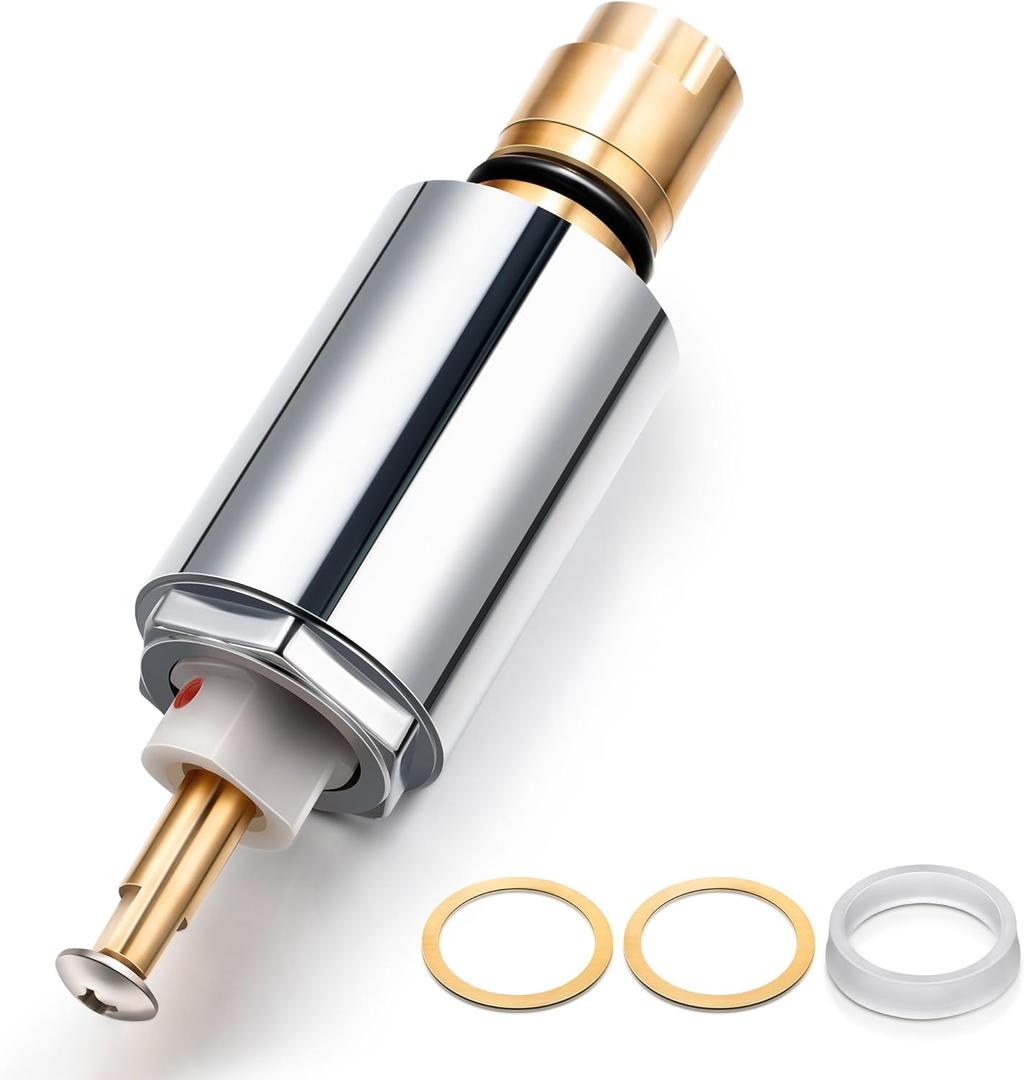 Dreyoo 1 Pack Shower Cartridge Compatible with MS-5AT-C, Compatible with Mixet Bathroom Single Handle Faucets, Shower Valve Cartridge, Single Faucet Repair Kit for Hot and Cold Water Applications
