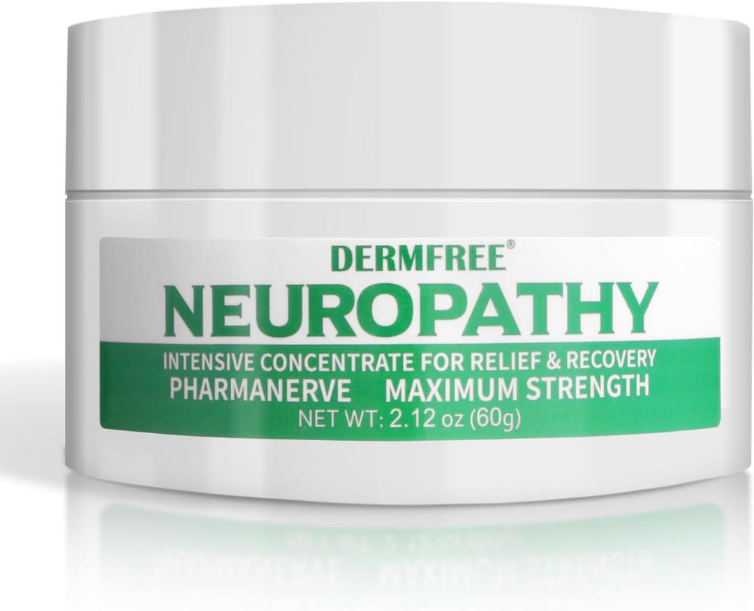 Neuropathy Nerve Pain Relief Cream with Cooling Effect, Maximum Strength for Feet, Hands, Legs, Muscles, Joints, Waist Includes Arnica, Vitamin B6, Aloe Vera, Fast Absorption, Mild & All Natural