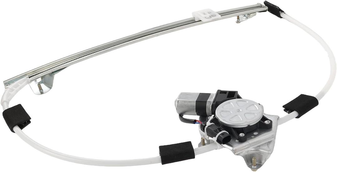 ATRACYPART 748-569 Rear Left Driver Side Power Window Regulator with Motor, Compatible with 20022006 Jeep Liberty KJ, OE Replace# 55360035AJ 68059647AB