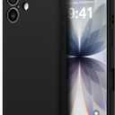 AOTESIER Compatible with iPhone 17 Case, Silicone Upgrade [Full Camera Protection][Integrated Camera Control Button] Shockproof Protective 17 Phone Case with Anti-Scratch Lining, Black (for iPhone 17 (6.3''))