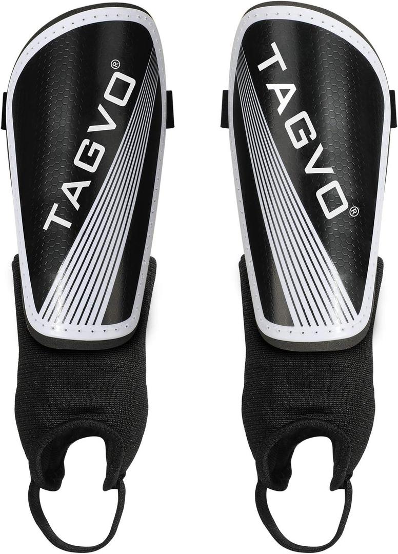 Soccer Shin Guards for Kids Youth Adults, Protective Soccer Equipment for Boys Girls Men, Soccer Shin Pads for Kids (Small)