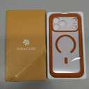 Miracase for iPhone 17 Pro Max Case 6.9" Full-Body Phone Case with Built-in Glass Screen Protector& Full Camera Protector,[Magnetic with MagSafe] Drop Proof 17 ProMax Cover, Orange