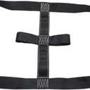 Anxingo Motorcycle Rear Wheel Tie Down Strap Motorcycle Transport Belt Wear Resistance in Black