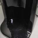 Elite Gourmet EHC-112B Personal Single-Serve Compact Coffee Maker Brewer Includes 14Oz. Thermal Travel Mug with Stainless Steel Interior, Compatible with Coffee Grounds, Reusable Filter, Black