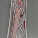 Auto Hair Curler, Automatic Curling Iron with 4 Temperature & 3 Timer, Automatic Shut-Off, Anti-Scald, Anti-Tangle Rotating Curling Wand for Hair Styling, Pink