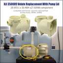 350089 Pool pump Body Volute Housing Compatible with Pentair Inground Pool pump Body casing 1.5HP EC-342001 VST 342002 1.1THP 348190 115 208-230V 1HP EC-348190 replace 1.5HP Pools Strainer pumps shell