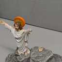 Jesus Easter Decorations Easter Resurrection Scene Set Resin Table Decor Empty Tomb Decoration Christian Figures Resurrection Statue He is Risen Decor for Home Table Office