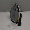 Steam Iron for Clothes 20s Fast Heat-up,1700W Iron with 14.07oz Large Water Tank,Non-Stick Ceramic Soleplate, Anti-Drip, Auto-Off, Burst Steam, Self-Cleaning, Ironing Clothes for Home, Grey