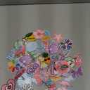 Lyrow 72 Pcs Summer Iron on Patches Hawaii Beach Embroidered Patches Cute Sea Animal Sew on Applique Decorative for Trucker Hat Backpacks Clothes, 36 Styles