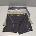 ‎adidas Men's Performance Stretch Cotton Boxer Briefs 3-Pack, Soft Underwear, Superior Comfort M
