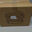 Gencywe Plastic Cupcake Carrier 24 Count, 2-Layer Cupcake Holder Carries with Lid & Handles, Cookie, Cake, Cupcake and Brownie Storage Carrier, Reusable Cupcake Box