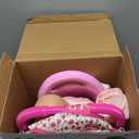 deAO Baby Doll Stroller Set Baby Doll Accessories Playset Pretend Play Toys with 12" Baby Doll,Foldable Stroller,2 Sets Doll Clothes High Chair Christmas Birthday Gift for Toddler Girls 3-7