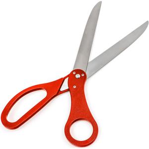 Trademark Innovations 25" Ceremony Ribbon Cutting Scissors (Red)