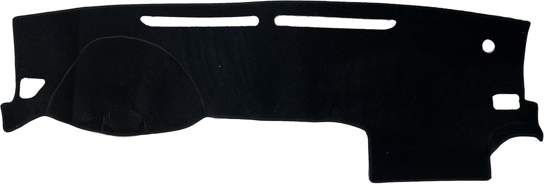 Custom Fit Dashboard Black Center Console Cover Dash Mat Protector Sunshield Cover Compatible with Toyota Tacoma 2016 2017 2018 2019 2020 2021