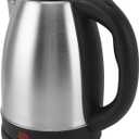 ZJchao Electric Kettle Stainless Steel 2L 1500W Fast Water Boiler Tea Coffee Auto Shut Off (US Plug 110V)