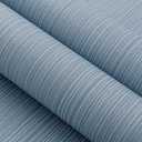Blue Grey Faux Grasscloth Wallpaper Peel and Stick Linen Textured 24"x394" Upgraded Thick Self-Adhesive Waterproof Neutral Decorative Contact Paper Vinyl Film Roll for Wall Bedroom Kitchen