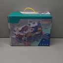 Toy Car Ramp Track, Climbing Hills Railcar Colorful Vehicles Construction Play Set with 12 Mini Racer Cars for Kids 3+(Dinosaur)