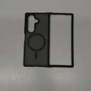 Magnetic for Galaxy Z Fold 7 Case, Compatible with MagSafe [No Screen Protector] [Military-Grade Protection] Translucent Matte Shockproof Slim Phone Case for Samsung Z Fold 7 (Black)