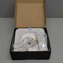 CD Player Portable Bluetooth CD Player for Home,Compact Desktop Design with HiFi Speakers, Remote,FM Radio,Timer,USB AUX Headphone Port for Kids Adults (White)