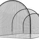 MR Batting Cage Baseball Softball, Hitting Cage Net and Frame Backyard Baseball Softball Training Equipment, Freestanding Portable Batting Cage Hitting and Pitching Practice (20FT)