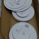 Kidde Smoke and Carbon Monoxide Detector, Hardwired with AA Battery Backup, LED Status Lights, Interconnected, 85 dB Alarm, 5 inches, 3-Pack