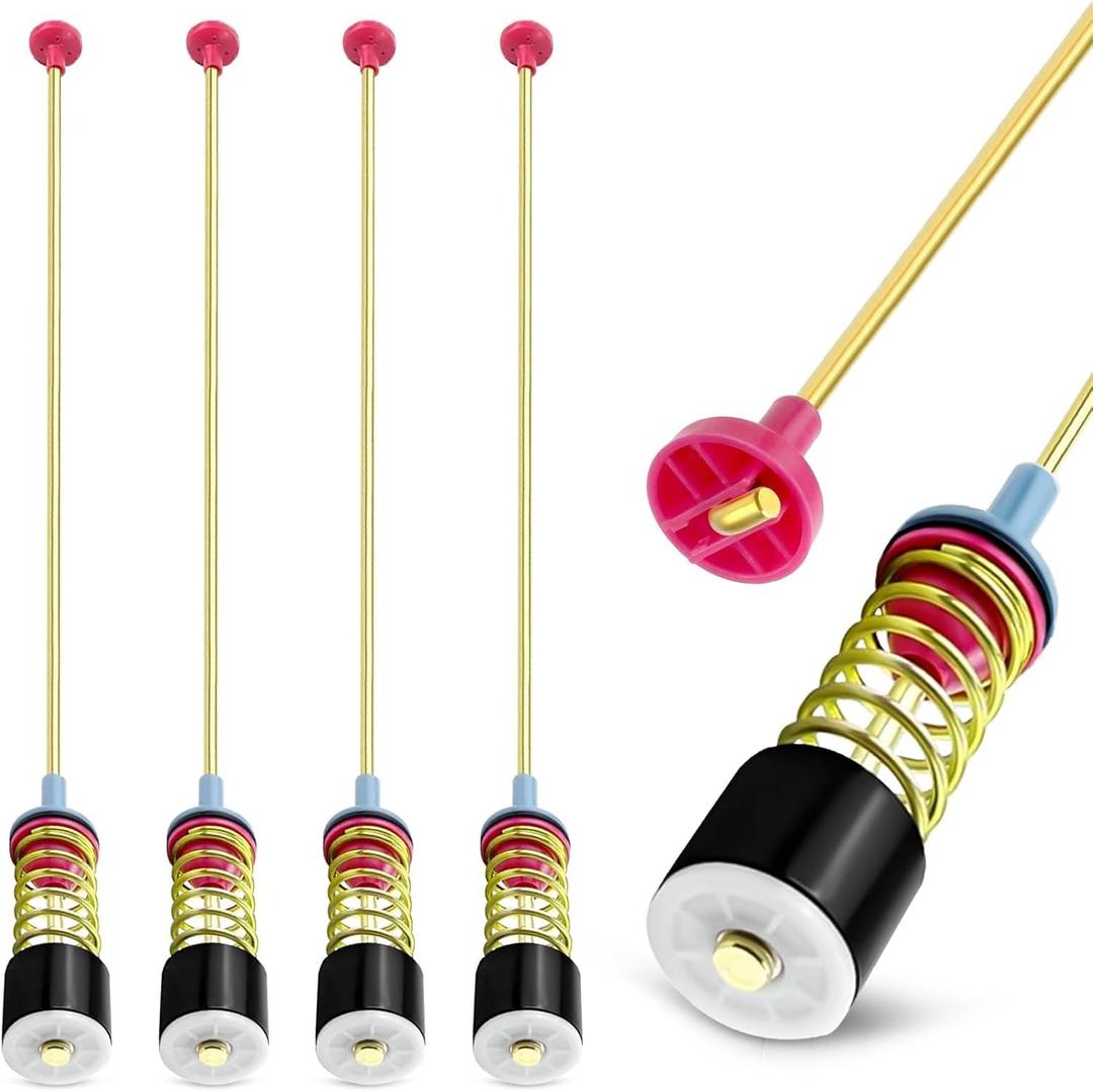 2025 Upgraded DC97-16350U DC97-16350T Washer Suspension Rods for Samsung WA50R5200AW/US WA50R5400AV/US WA45T3200AW/A4 WA45N3050AW/A4 WA50R5400AW/US Washing Machine Replace DC97-05280W DC97-16350S 4PCS