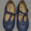 THEE BRON Girl's T-Strap Flats Toddler/Little Kid Ballet Mary Jane Party Dress Shoes, 19,3 cm