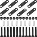Tandem Trailer Axle Kit (3-1/8'' Trailer Shackle Straps 312), Tandem Axle Trailer Shackles Kit for Double Eye Leaf Spring 3500 lbs-7200 lbs Axles (12 Bolts & 12 Nuts) 115208-STRAP | 115208-STRAP