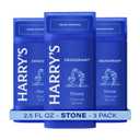 Harry's Aluminum-Free Deodorant for Men - Stone - (2 Pack) 2.5 oz - 48-Hour Odor Control