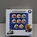 TOMY Mario Kart Pull Back Racers - Nintendo Mario Toys Including Mario, Luigi, Wario, Princess Peach, Bowser, Toad, and Yoshi - 10 Count - Video Game Collectibles - Ages 5 Years and Up