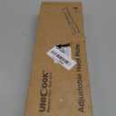 Unicook Universal Replacement Heavy Duty Adjustable Porcelain Steel Heat Plate Shield, Heat Tent, Flavorizer Bar, Burner Cover, Flame Tamer for Gas Grill, Extends from 11.75" up to 21" L, 4 Pack