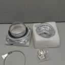 Magnetic Dryer Vent Connector Kit DV180 Aluminum Alloy Shell Magnetic Dryer Vent Easy to Clean, Includes 3.3ft Long Dryer Vent Hose & 2 Clamps