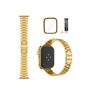 Solid Stainless Steel Band Compatible with Apple Watch 38mm 40mm 41mm