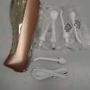 AquaSonic Water Flosser - Cordless Rechargeable Water Flossers for Teeth Cleaning - Waterproof Aqua Flosser, Portable Oral Irrigator for Dental Cleaning with 5 Jet Tips  Braces Home Travel (Rose Gold)