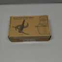 Stainless Steel Food Processor Blade, Plastic-Free & Self-Adjustable Height, 8 Cup/2L Chopping Blade Compatible with Ganiza, SPZTJK, BUMET, Syvio, Homeasy ect. Bi-Level Blades, Safer Baby Food Making (Medium)