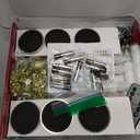 12 Pack Christmas Window Candles Lights with Timer Battery Operated Electric LED Taper Candles Flameless,Sliver Candlestick, Suction Cups,24 PCS Battery Included,Christmas Bow& Gift Box (Silver)