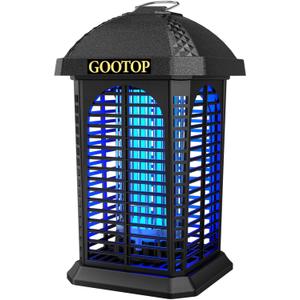 Bug Zapper Outdoor, 4200V Electric Mosquito Zapper, Bug Zapper Outdoor, Fly Traps, Fly Zapper, Mosquito Killer Indoor 3 Prong Plug, 90-130V, ABS Plastic Outer