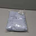 QSH Light Blue Ruffled Pillow Shams Queen Size Set of 2, Shabby Farmhouse Pillow Cases 20"x30", Boho Chic Bedding Pillow Covers Queen Ultra Soft and Breathable Microfiber Pillow Sham